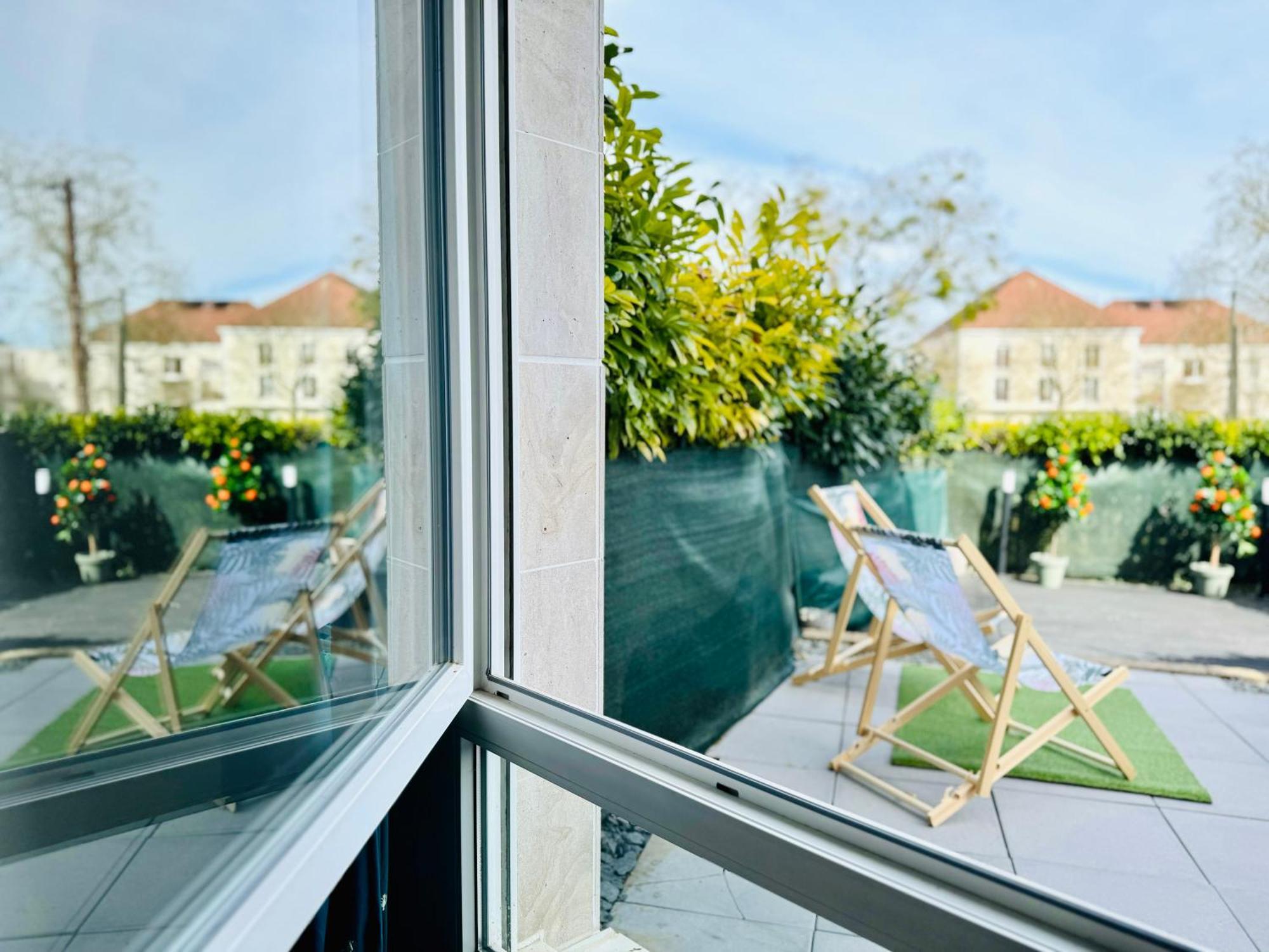 Le Nid Du Parc Lägenhet Dijon Exteriör bild